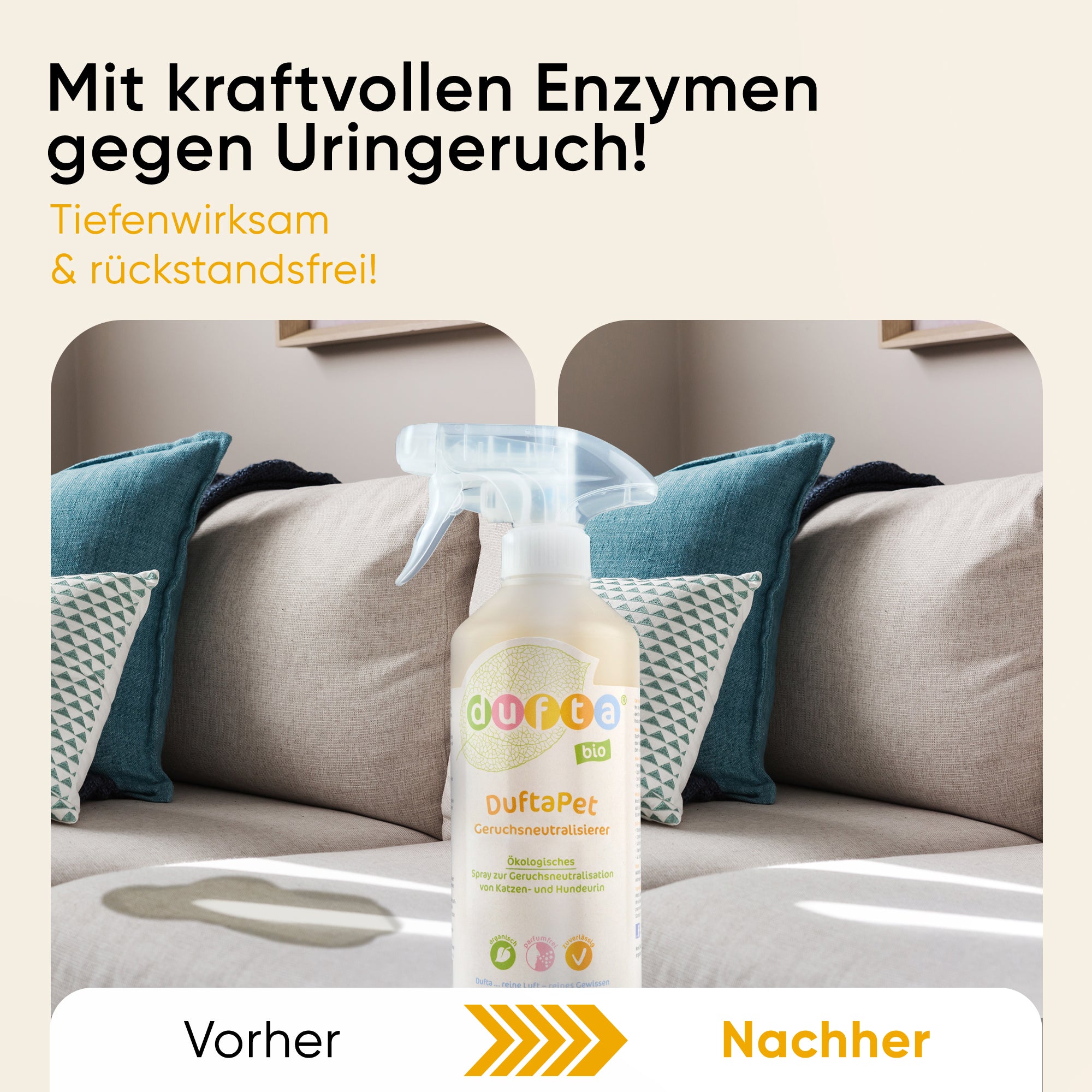 DuftaPet 500ml Geruchsneutralisierer